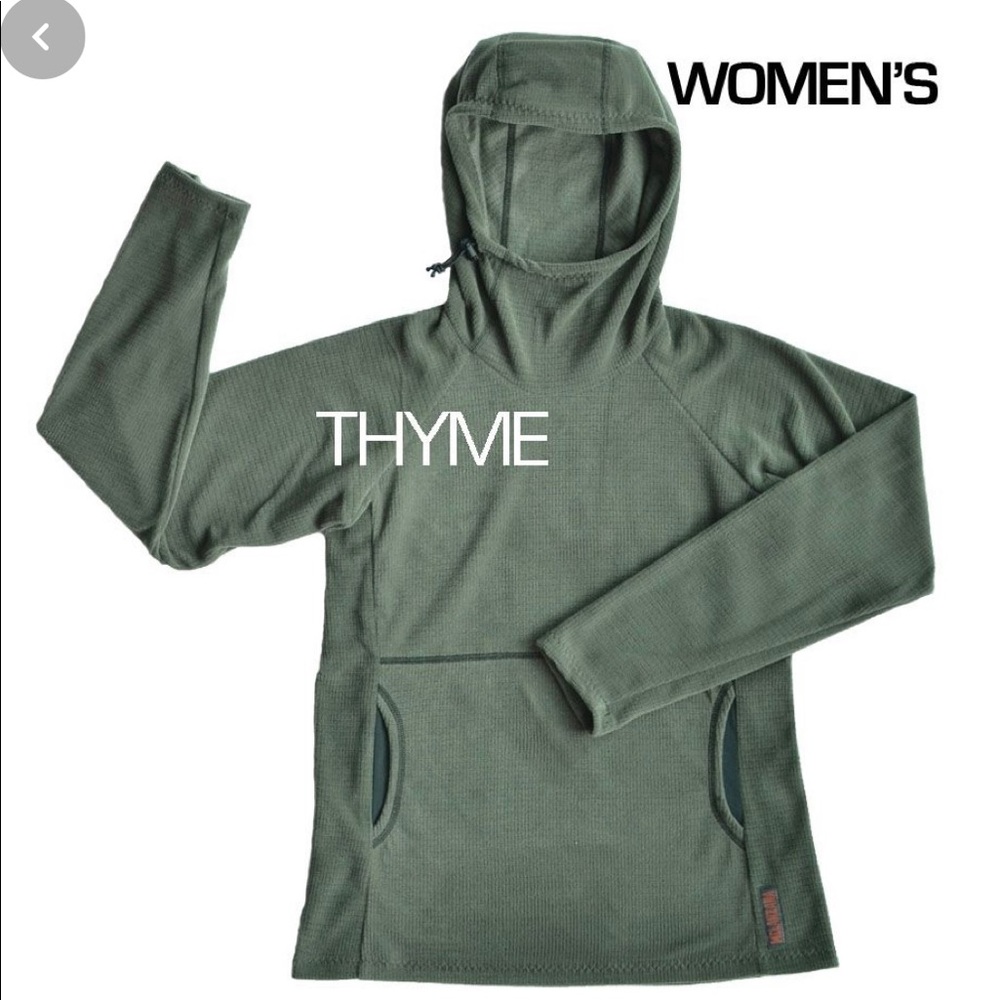 Melanzana Microgrid Hoodie (Men’s L: Thyme)